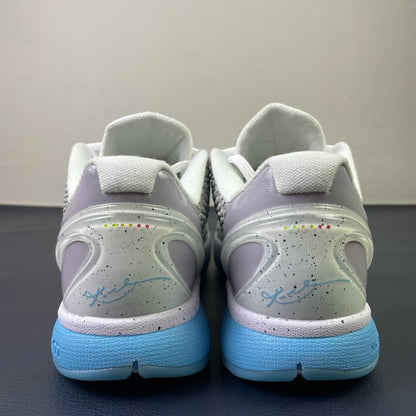 MX batch NIKE Zoom Kobe 6 white grey blue