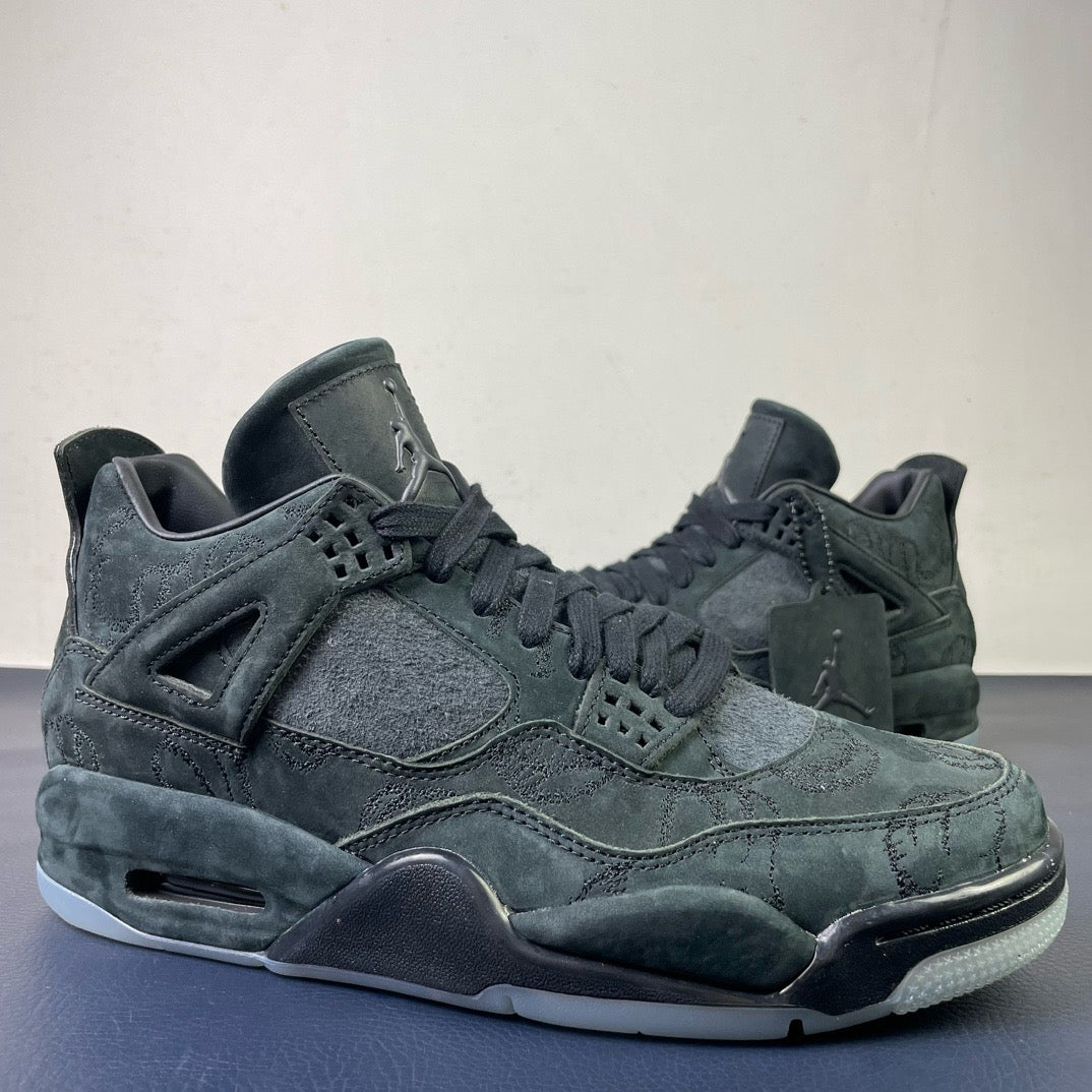 Jordan 4 Retro x KAWS Black