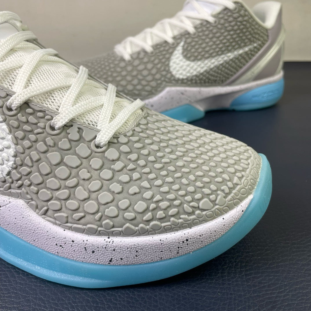 MX batch NIKE Zoom Kobe 6 white grey blue