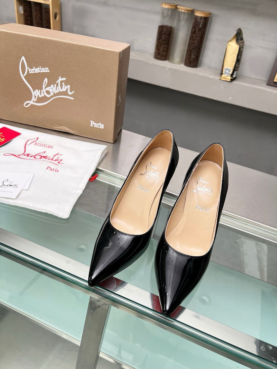 Christian Louboutin  Patent So Kate 85 Pumps premium quality