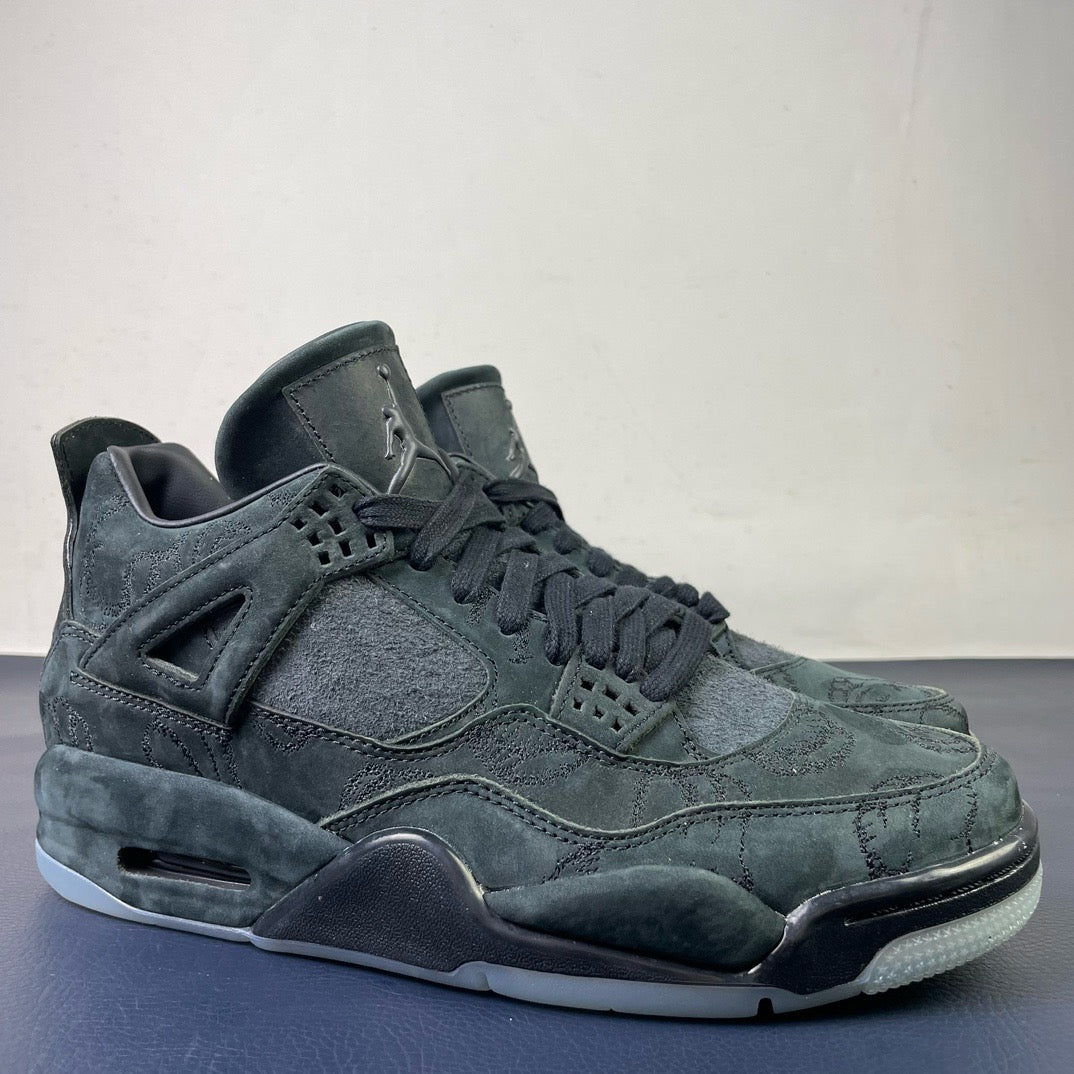 Jordan 4 Retro x KAWS Black