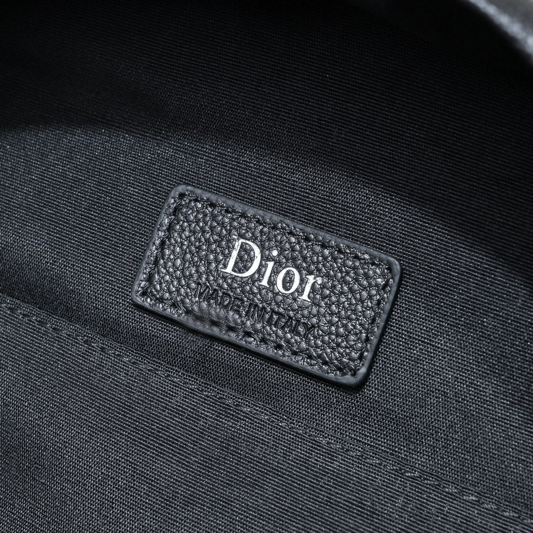 Rider Backpack Black Dior Oblique Jacquard