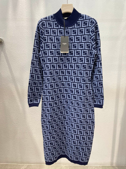 Fendi saty dress