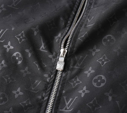 Louis Vuitton Premium Jacquard Hooded Jumper