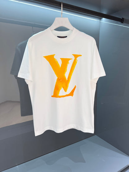 Graphic LV Print T-Shirt