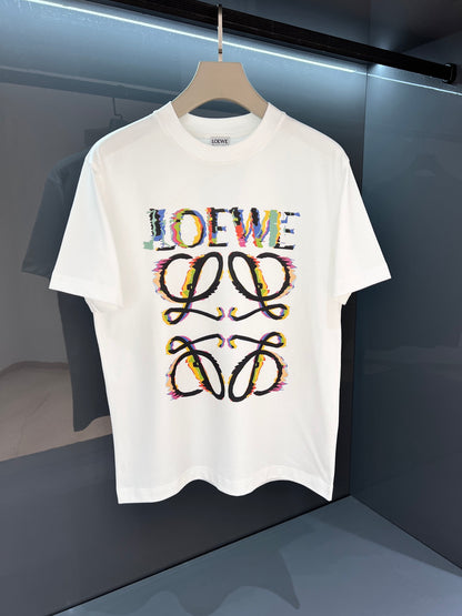 LOEWE Short-Sleeved Loewe Round-Neck T-shirt