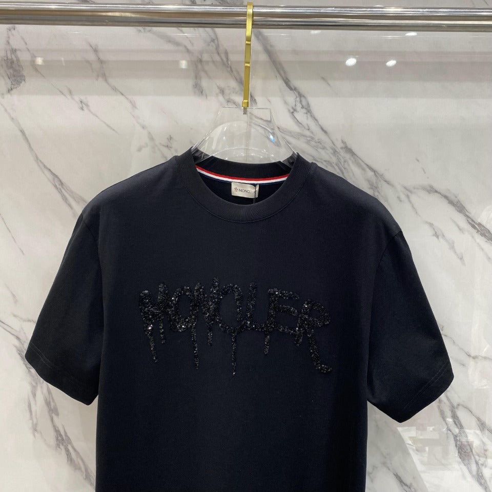 Amiri Emroidered T-shirt Black